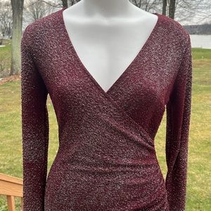 Windsor glittery stretchy sexy gown M-L